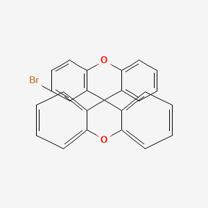 2-Bromo-9,9'-spirobi[xanthene] chemical structure (CAS 1459147-21-7)