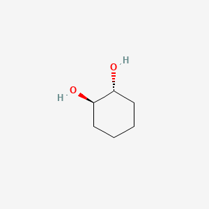 trans-Cyclohexane-1,2-diol chemical structure (CAS 1460-57-7)