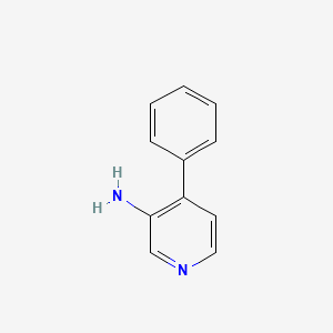 4-Phenylpyridin-3-amine chemical structure (CAS 146140-99-0)