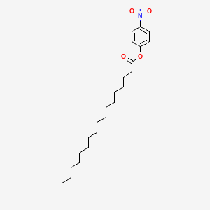 4-Nitrophenyl stearate chemical structure (CAS 14617-86-8)