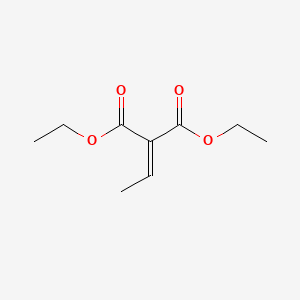 Diethyl 2-ethylidenemalonate chemical structure (CAS 1462-12-0)