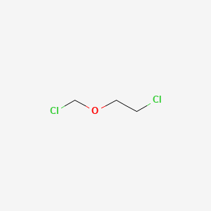 2-Chloroethyl Chloromethyl Ether chemical structure (CAS 1462-33-5)