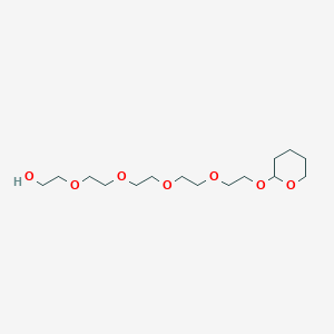 Thp-peg6 chemical structure (CAS 146395-14-4)