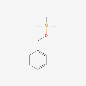 (Benzyloxy)trimethylsilane chemical structure (CAS 14642-79-6)