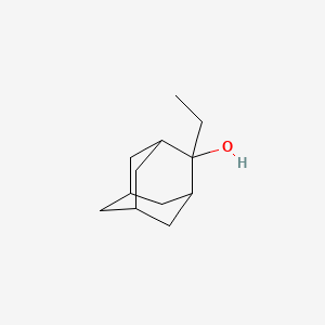 2-Ethyladamantan-2-ol chemical structure (CAS 14648-57-8)