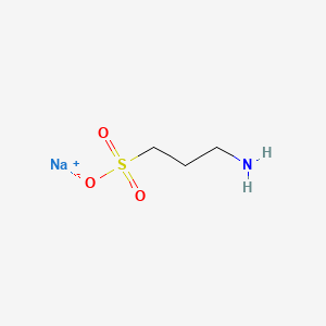 Sodium 3-aminopropane-1-sulfonate chemical structure (CAS 14650-46-5)