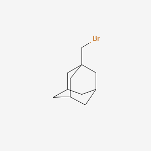 1-(Bromomethyl)adamantane chemical structure (CAS 14651-42-4)