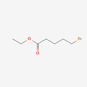 Ethyl 5-bromovalerate chemical structure (CAS 14660-52-7)