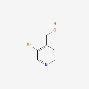 3-Bromo-4-pyridinemethanol chemical structure (CAS 146679-66-5)