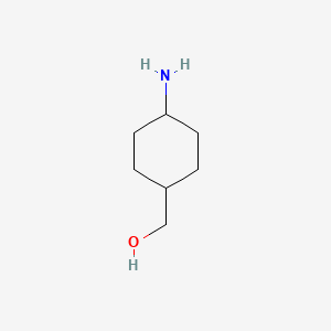 (trans-4-Aminocyclohexyl)methanol chemical structure (CAS 1467-84-1)
