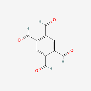 Benzene-1,2,4,5-tetracarbaldehyde chemical structure (CAS 14674-89-6)