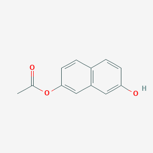 7-Hydroxynaphthalen-2-yl acetate chemical structure (CAS 146744-23-2)