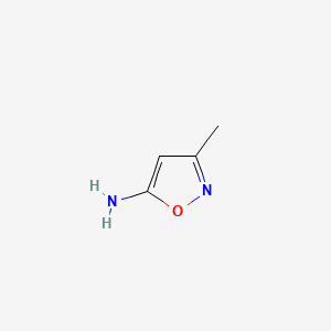 5-Amino-3-methylisoxazole chemical structure (CAS 14678-02-5)