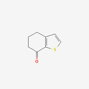 5,6-Dihydrobenzo[b]thiophen-7(4H)-one chemical structure (CAS 1468-84-4)