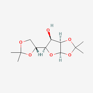 1,2:5,6-Di-O-isopropylidene-α-D-gulofuranose chemical structure (CAS 14686-89-6)