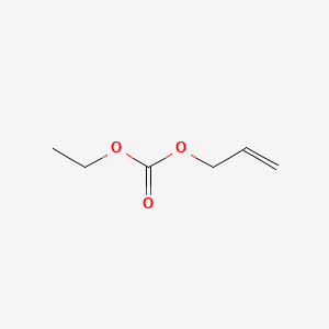 Carbonicacidallylethylester chemical structure (CAS 1469-70-1)