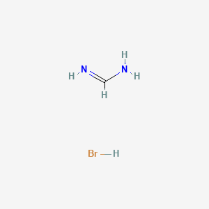 Formimidamide hydrobromide chemical structure (CAS 146958-06-7)