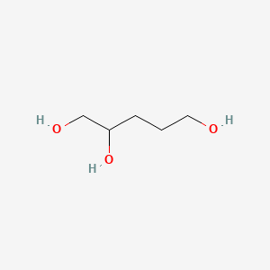 Pentane-1,2,5-triol chemical structure (CAS 14697-46-2)