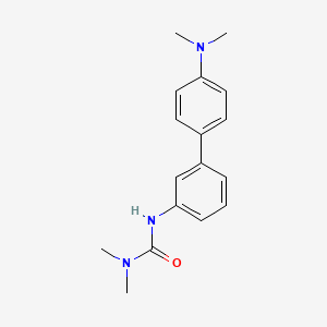 3-(4'-(Dimethylamino)-[1,1'-biphenyl]-3-yl)-1,1-dimethylurea chemical structure (CAS 1469924-27-3)