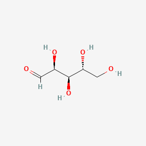 DL-Arabinose chemical structure (CAS 147-81-9)