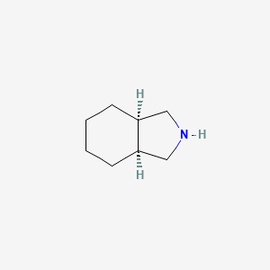 cis-Octahydro-1H-isoindole chemical structure (CAS 1470-99-1)