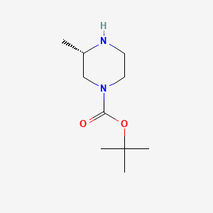 (S)-tert-Butyl 3-methylpiperazine-1-carboxylate chemical structure (CAS 147081-29-6)