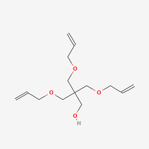 3-(Allyloxy)-2,2-bis((allyloxy)methyl)propan-1-ol chemical structure (CAS 1471-17-6)