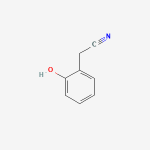 (2-Hydroxyphenyl)acetonitrile chemical structure (CAS 14714-50-2)