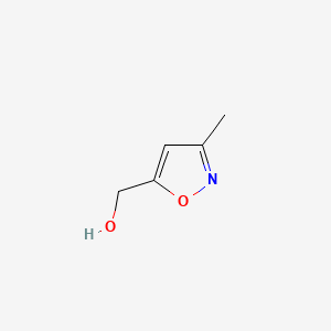 (3-Methylisoxazol-5-yl)methanol chemical structure (CAS 14716-89-3)