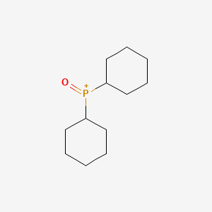 Dicyclohexylphosphine oxide chemical structure (CAS 14717-29-4)