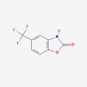 5-(Trifluoromethyl)benzo[d]oxazol-2(3H)-one chemical structure (CAS 14733-68-7)