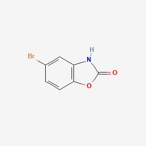 5-Bromobenzo[d]oxazol-2(3H)-one chemical structure (CAS 14733-73-4)