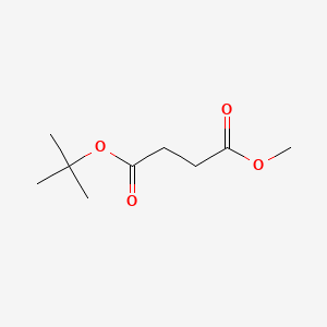 tert-Butyl methyl succinate chemical structure (CAS 14734-25-9)