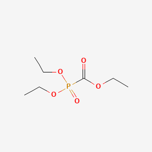 Ethyl (diethoxyphosphoryl)formate chemical structure (CAS 1474-78-8)