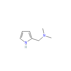 2-[(Dimethylamino)methyl]pyrrole chemical structure (CAS 14745-84-7)