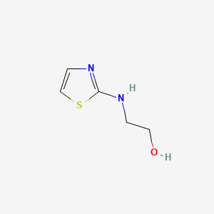 2-(Thiazol-2-ylamino)ethanol chemical structure (CAS 14747-01-4)