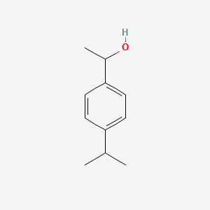 1-(4-Isopropylphenyl)ethan-1-ol chemical structure (CAS 1475-10-1)