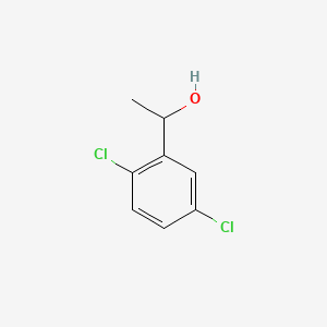 1-(2,5-Dichlorophenyl)ethanol chemical structure (CAS 1475-12-3)