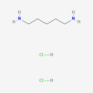 Pentane-1,5-diamine dihydrochloride chemical structure (CAS 1476-39-7)