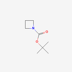 tert-Butyl azetidine-1-carboxylate chemical structure (CAS 147621-21-4)