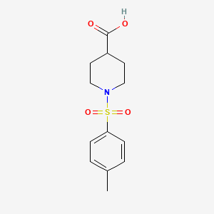 1-Tosylpiperidine-4-carboxylic acid chemical structure (CAS 147636-36-0)
