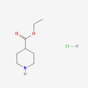 Ethyl piperidine-4-carboxylate hydrochloride chemical structure (CAS 147636-76-8)