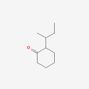 2-(sec-Butyl)cyclohexanone chemical structure (CAS 14765-30-1)