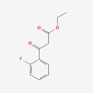 Ethyl 3-(2-fluorophenyl)-3-oxo-propionate chemical structure (CAS 1479-24-9)