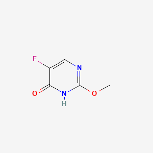 5-Fluoro-2-methoxypyrimidin-4(3H)-one chemical structure (CAS 1480-96-2)