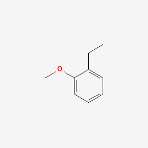 1-Ethyl-2-methoxybenzene chemical structure (CAS 14804-32-1)