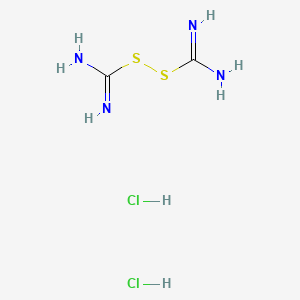 Formamidine disulfide dihydrochloride chemical structure (CAS 14807-75-1)