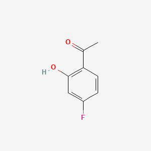 4-Fluoro-2-hydroxyacetophenone chemical structure (CAS 1481-27-2)