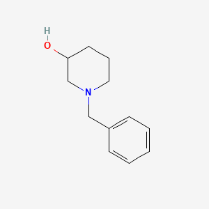 1-Benzylpiperidin-3-ol chemical structure (CAS 14813-01-5)