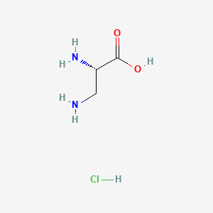 H-Dap-OH.HCl chemical structure (CAS 1482-97-9)